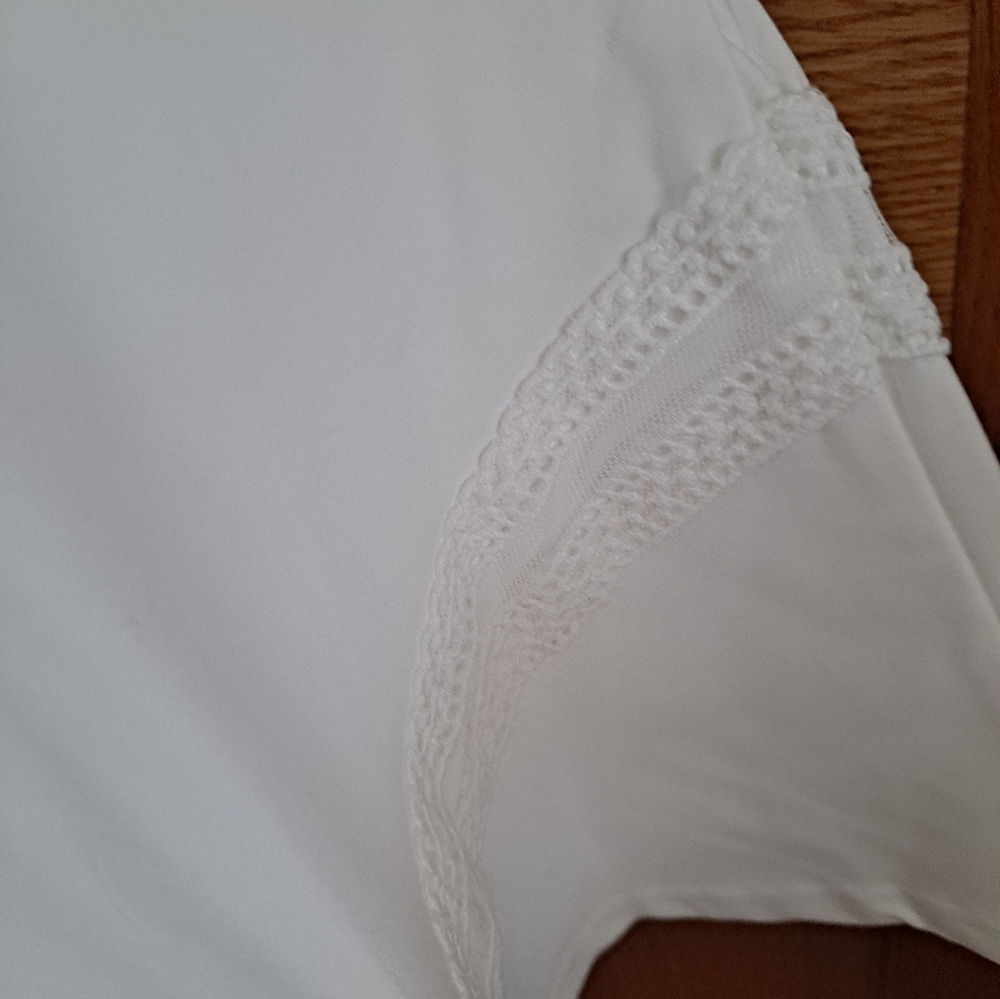 NWT VENUS White Lace Trim Tennis Mini Dress - Picture 8 of 12